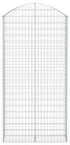 íves horganyzott vas gabion kosár 100x30x200/220 cm