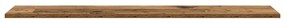 Polcos könyvespolc 4 pcs Barna 100 x 20 x 1.5 cm Faanyag