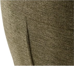 Zöld kárpitozott karfás étkezőfotel Roxana – Unique Furniture