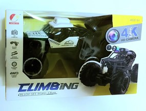 1:18 Távirányítós Sziklamászó Terepjáró HD Wifi Kamerával 4 WD hajtás 3.7V Akku Kamerás Autó