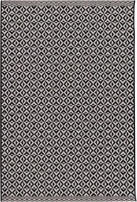 Modern Geometric szőnyeg black/wool 120x170