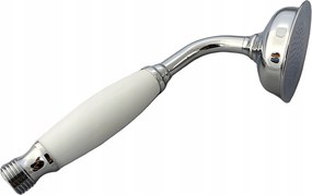 Zuhanyfej Zuhany Sárgaréz, Fogantyúfej Retro Króm Kerámia Fogantyú