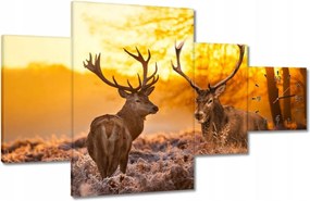 Falióra 130x80 Szarvasok a rikkancson