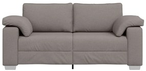 Kétfős kanapé Barna 140 cm Szövet