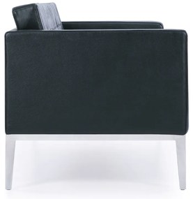 Bartolo kanapé, háromüléses, fekete