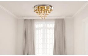 Globo 63040545 - Mennyezeti lámpa LONDON 5xE14/40W/230V átm. 46 cm arany