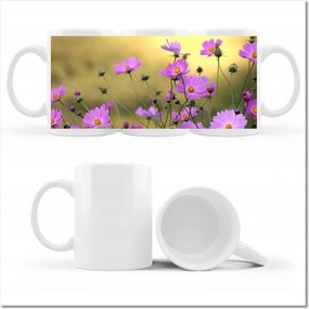 Fotó bögre Finom virágok a réten