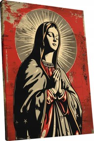 Vászonkép Divatos Szűz Mária ikon otthon nappali szoba 60x80