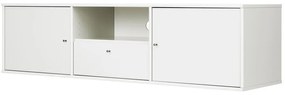 Fehér TV-állvány 161x42 cm Mistral – Hammel Furniture