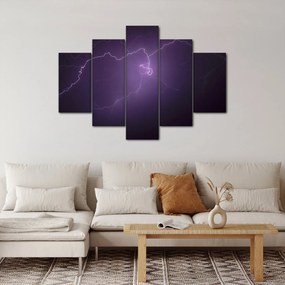 Villámzó égbolt képe (150x105 cm)