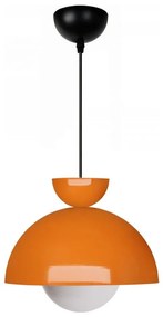 Kábeles csillár SALVA 1xE27/15W/230V narancssárga