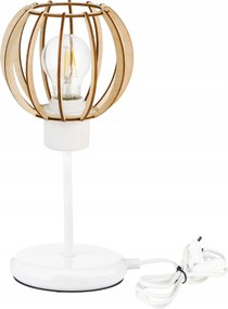 Éjjeli lámpa Loft asztali lámpa led E27 Fa