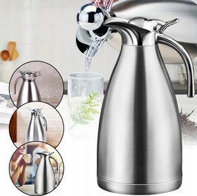 2L-ES Termosz Konferencia Kancsó Acél Légmentesen Záródó