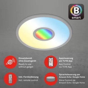Brilo -LED RGB Dimmelhető mennyezeti lámpa CENTRO LED/24W/230V Wi-Fi Tuya + távirányító