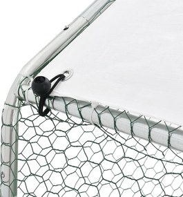 Juskys Csirkekifutó - 3x2x2m