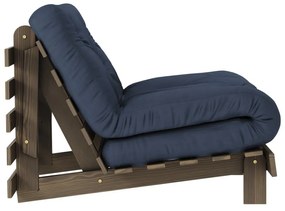 Sötétkék fotel Roots – Karup Design