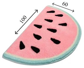 Fürdőszobai szőnyeg KARPUZ 60x100 cm görögdinnye mintával