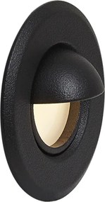 12V-os fekete rendszer 10 m 5 földbe süllyeszthető spotlámpával, LED-del, IP44 - Voltaire Linsey