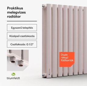 Blumfeldt Tallheo, 100 x 60, radiátor, csőradiátor, 1445 W, melegvizes, 1/2