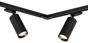 Spotlámpa sínrendszerrel MICA 4xGU10/10W/230V fekete