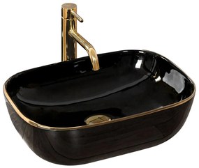 Pultos mosdó Rea Belinda Black Gold
