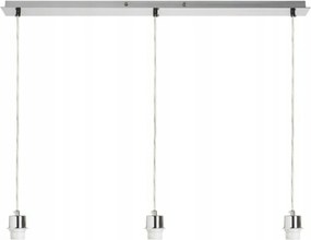 Mennyezeti függeszték talp Rendl More 80 3xE27, matt nikkel, 80 cm