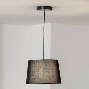 Brilagi - CERIA LED függőlámpa zsinóron 1xE27/40W/230V, átmérő 30 cm, fekete