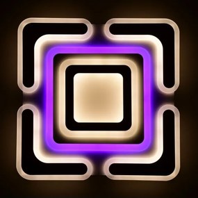 Ecolite WALP201-RB/LED - LED Dimmelhető mennyezeti lámpa TIPO LED/120W/230V + távirányító