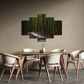 Kép - A bambuszok között (150x105 cm)