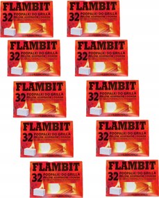 Gyújtó Grill Kandalló Kályha 320 Kocka 2,5kg