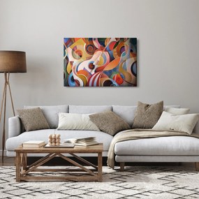 Kép - Zenei absztrakt (90x60 cm)
