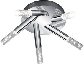 TRIO 682410506 BOLSA Modern LED Mennyezeti Lámpa Ezüst LED IP20