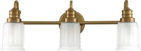 Quoizel klasszikus tükör világítás swell sárgaréz elsqz-swell3-bb-bath IP44