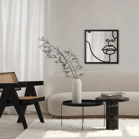 Fali tükör 50x50 cm Rosa – Styler