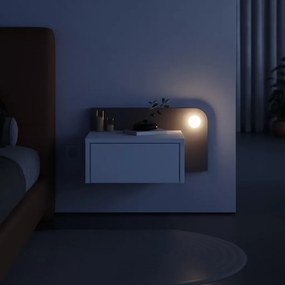 Dotta - White, Light Mocha