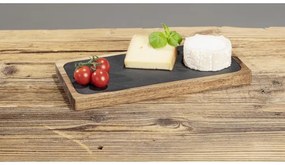 WENKO 55103100 - Vágódeszka BLACK OUTDOOR KITCHEN 30x15 cm barna/szürke