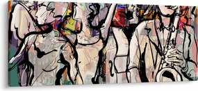Kép - Jazz éjszaka (120x50 cm)