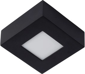 Lucide Lucide 28117/11/30 - LED Fürdőszobai lámpa BRICE LED/8W/230V IP44 fekete LC3737