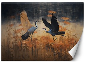 Tapéta, Daru madarak Absztrakció - 254x184