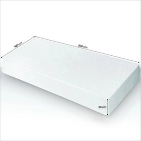 Táskarugós matrac Horno 7 200x140 (H3/H4). Akció -19%. 1119286