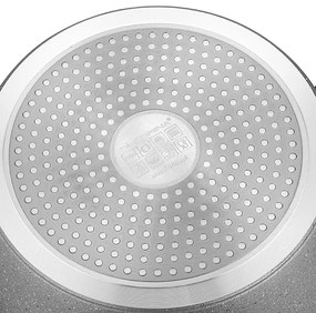 Florina Lava Stone MG fazék fedővel indukciós és gáztűzhelyre, 16 cm, 1,2 l, 16 cm átmérőjű