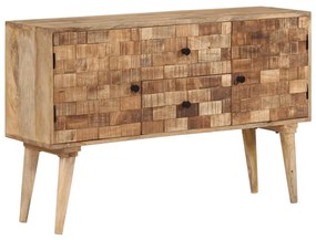 tömör mangófa tálalószekrény 110 x 30 x 70 cm
