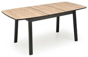 Hank étkezőasztal, artisan tölgy / fekete