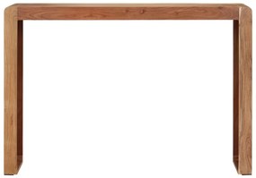 tömör akácfa tálalóasztal 110x30x76 cm