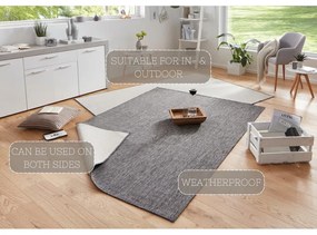 Miami szürke kültéri szőnyeg, 80 x 150 cm - NORTHRUGS