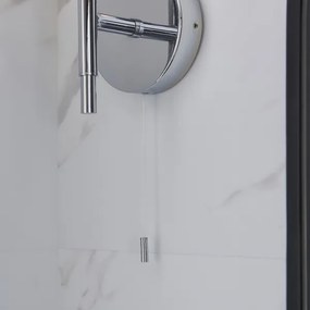 Endon 97171 - Fürdőszobai fali lámpa NATORI 1xG9/3W/230V IP44 fényezett króm