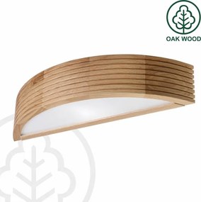 Brilagi - LED fali lámpa CARVALHO MODERN 1xE27/60W/230V tölgy
