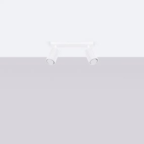 Sollux SL.1542 - Spotlámpa KARBON 2xGU10/10W/230V fehér