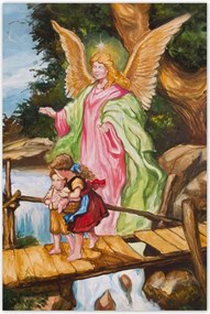 Poszter 60x90 Őrangyal ajándék