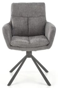 HALSA étkezőszék, 1 db, szürke